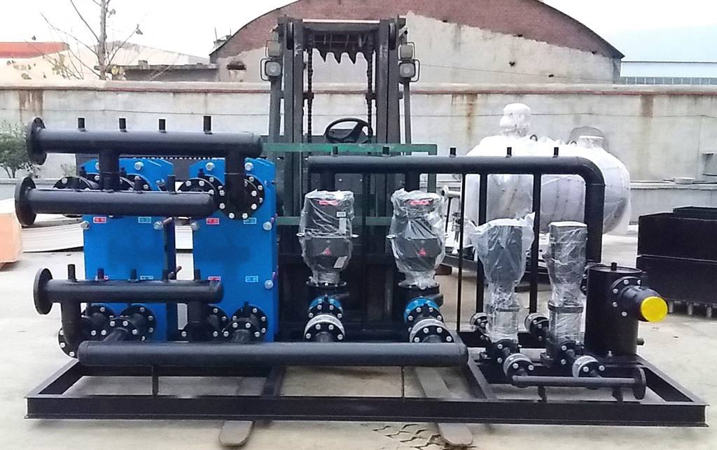 正確的安裝方式是板式換熱機(jī)組能正常工作的前提